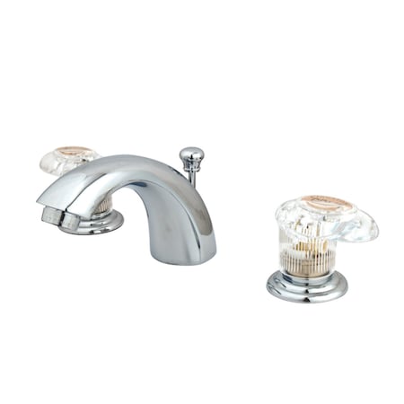 Kingston Brass KB951ALL Mini-Widespread Bathroom Faucet, Polished Chrome KB951ALL
